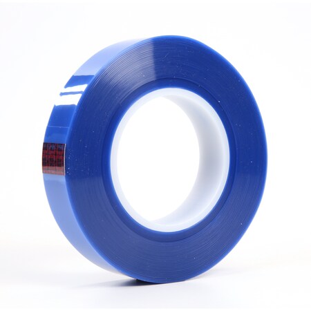 3M Polyester Tape 8905, Blue, 1 In X 72 Yd, 6.4 Mil, Plastic Core 7000036203